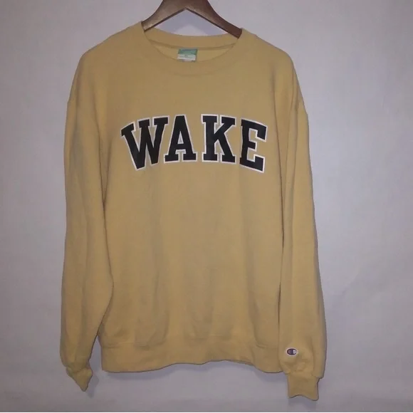 Vintage Champion WAKE forest sweatshirt xl - Picture 4 of 10